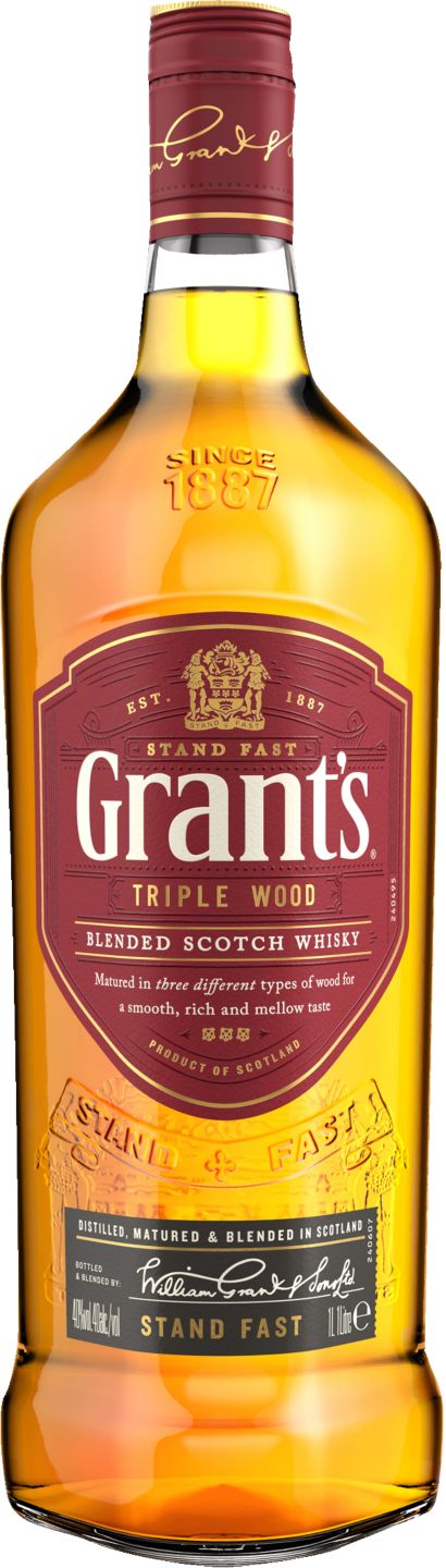 Grant's Triple Wood Whisky
40%