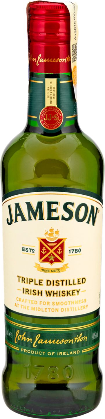 Jameson Irská whiskey
40 %
