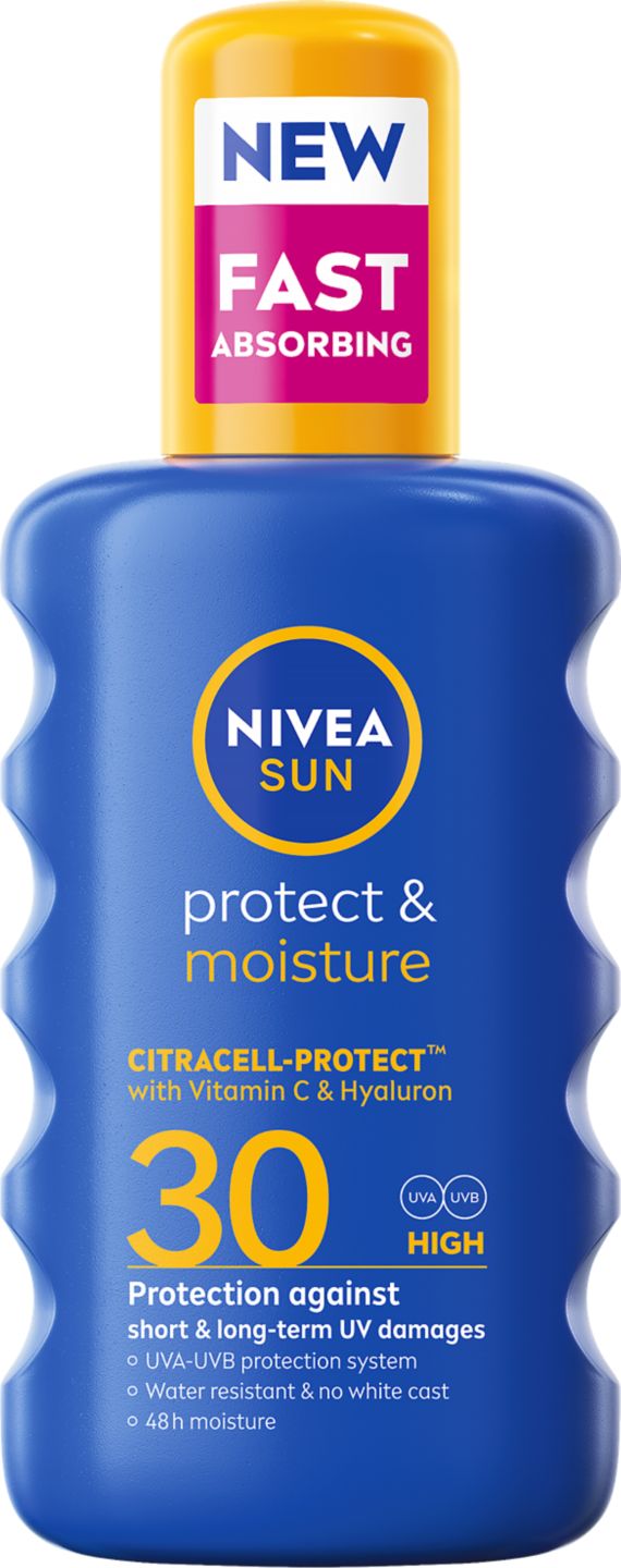 Nivea Sun sprej na opal.