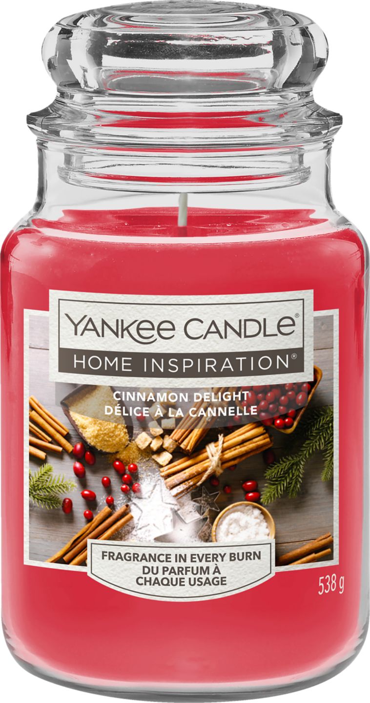 YANKEE CANDLE Svíčka velká
Cinnamon Delight