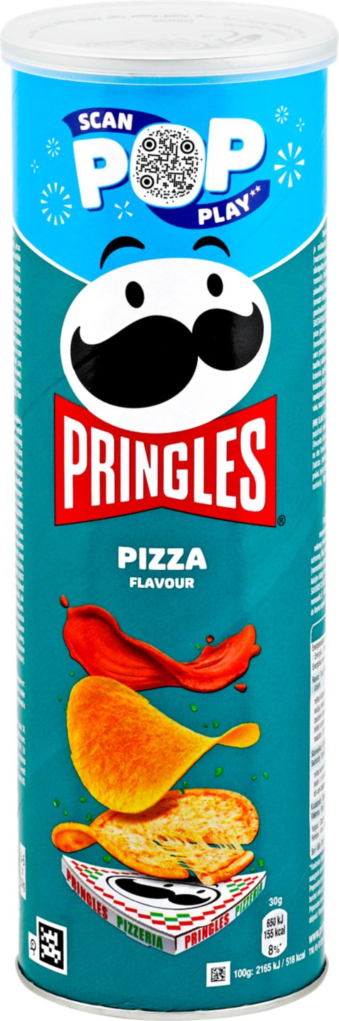 Pringles Křupavý snack
S Příchutí Pizza