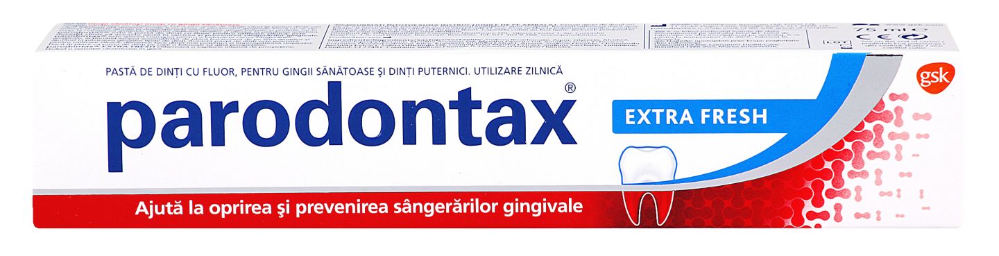 Parodontax Zubna pasta
MPC 2.5.2025=5,55€