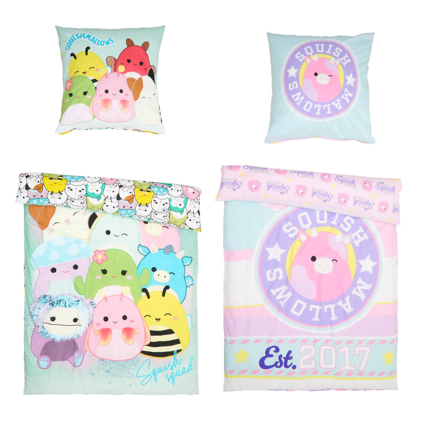  Bettwäsche-Set »Squishmallows«