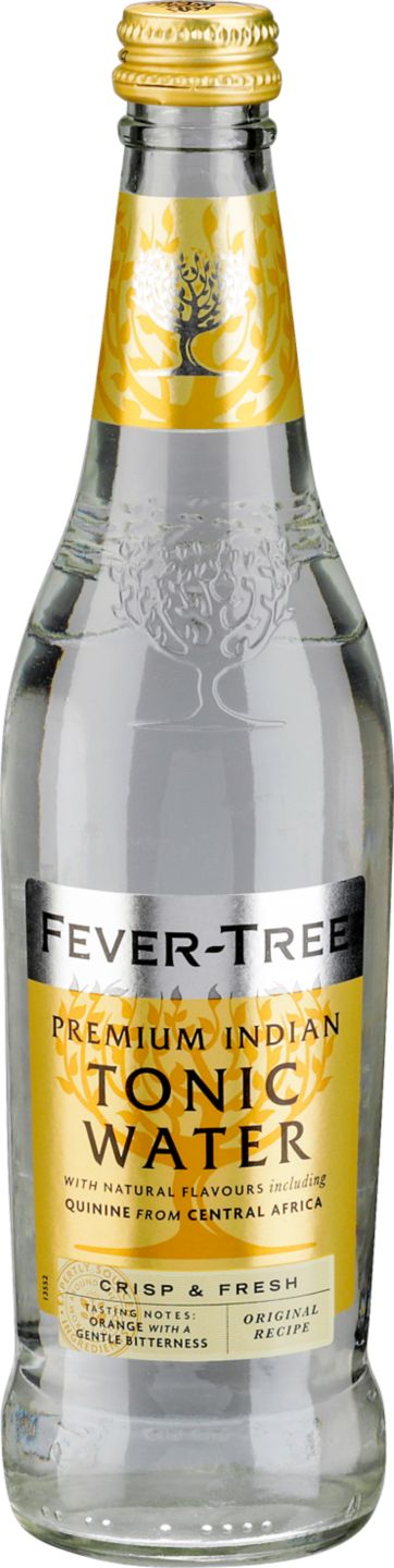 Fever Tree Tonic water
Premium Indian