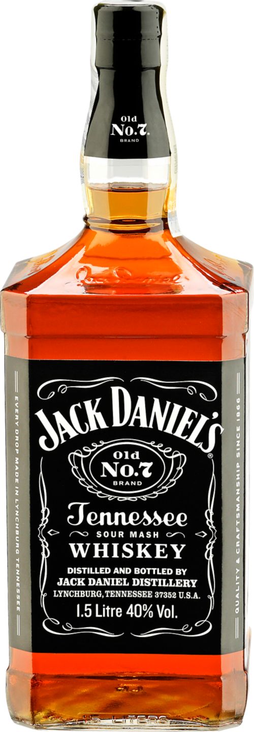 Jack Daniel's Tennessee whiskey
40 %