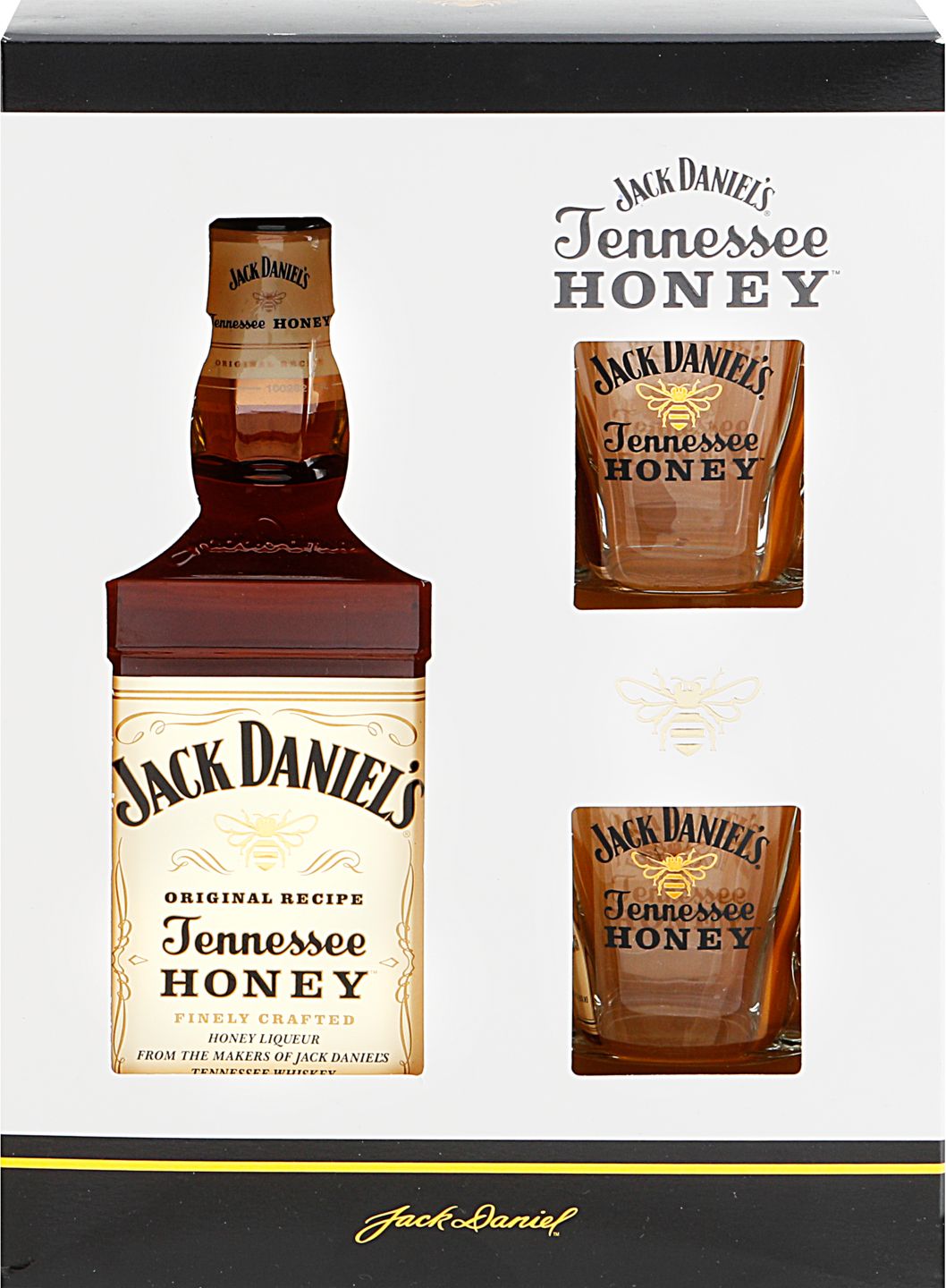 Jack Daniel´s Tennessee Hon. Likér s medovou příchutí
35 %+ 2 skleničky