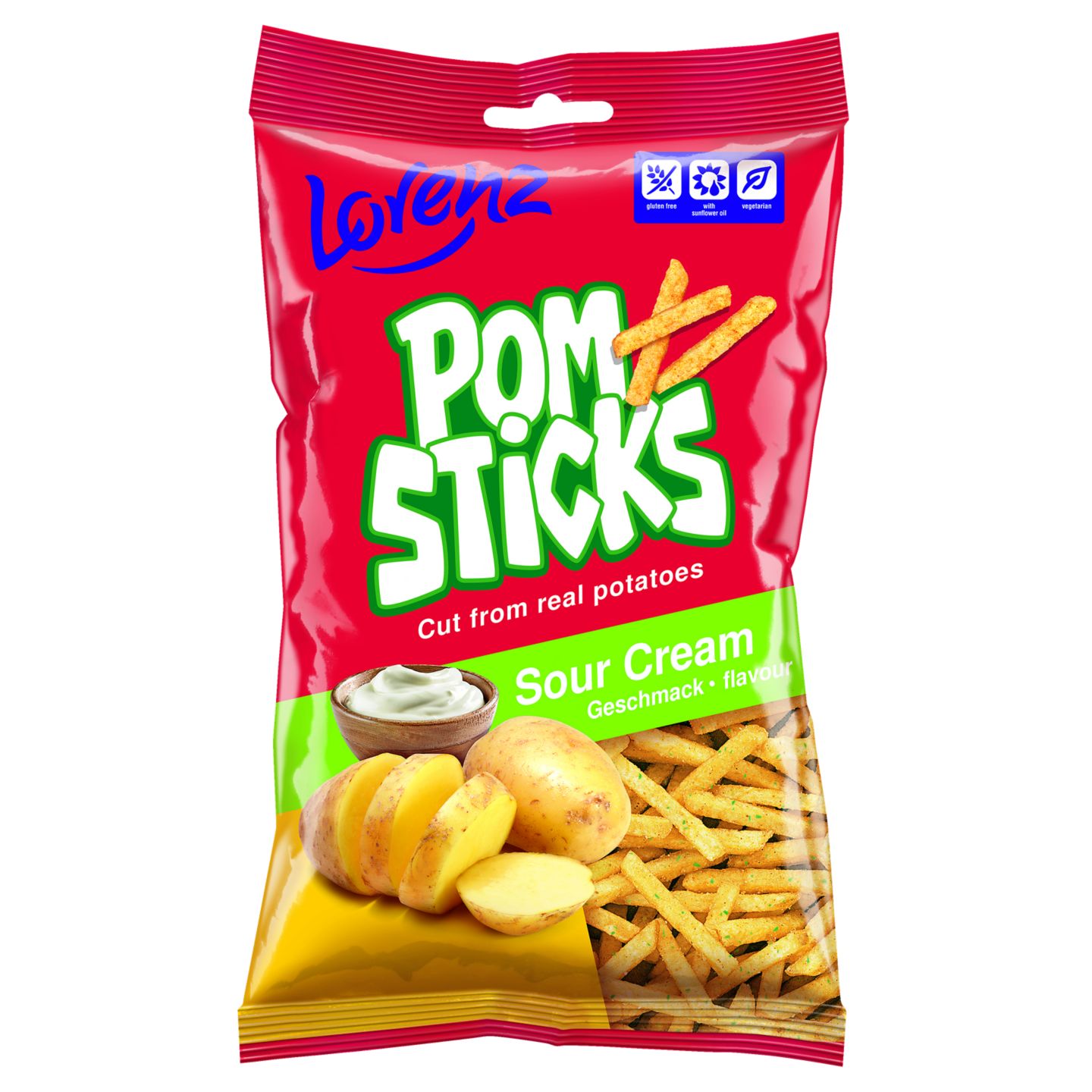 Изображение на Pomsticks Картофени пръчици
различни вкусове