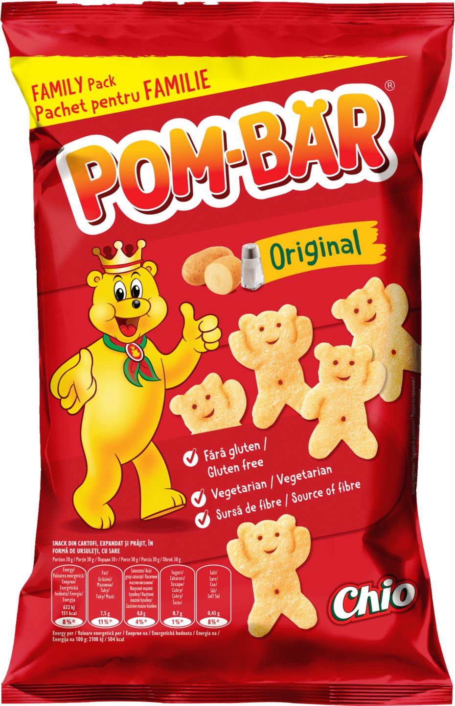 Изображение на Pom Bar Картофени мечета
различни вкусове