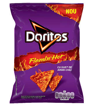 Изображение за продукта Doritos Царевичен чипс Flaming Hot