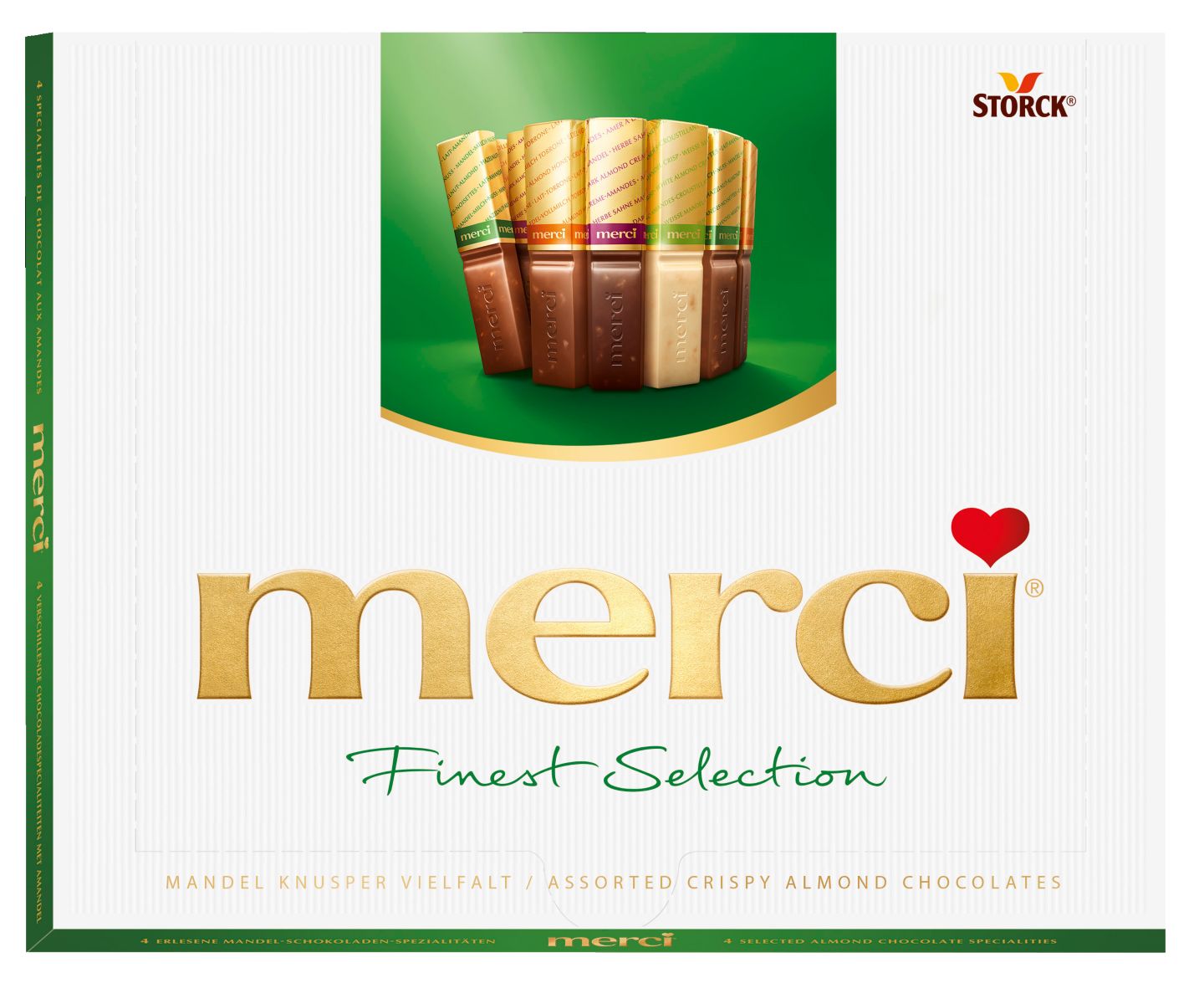 Изображение на Merci Шоколадови бонбони
различни видове