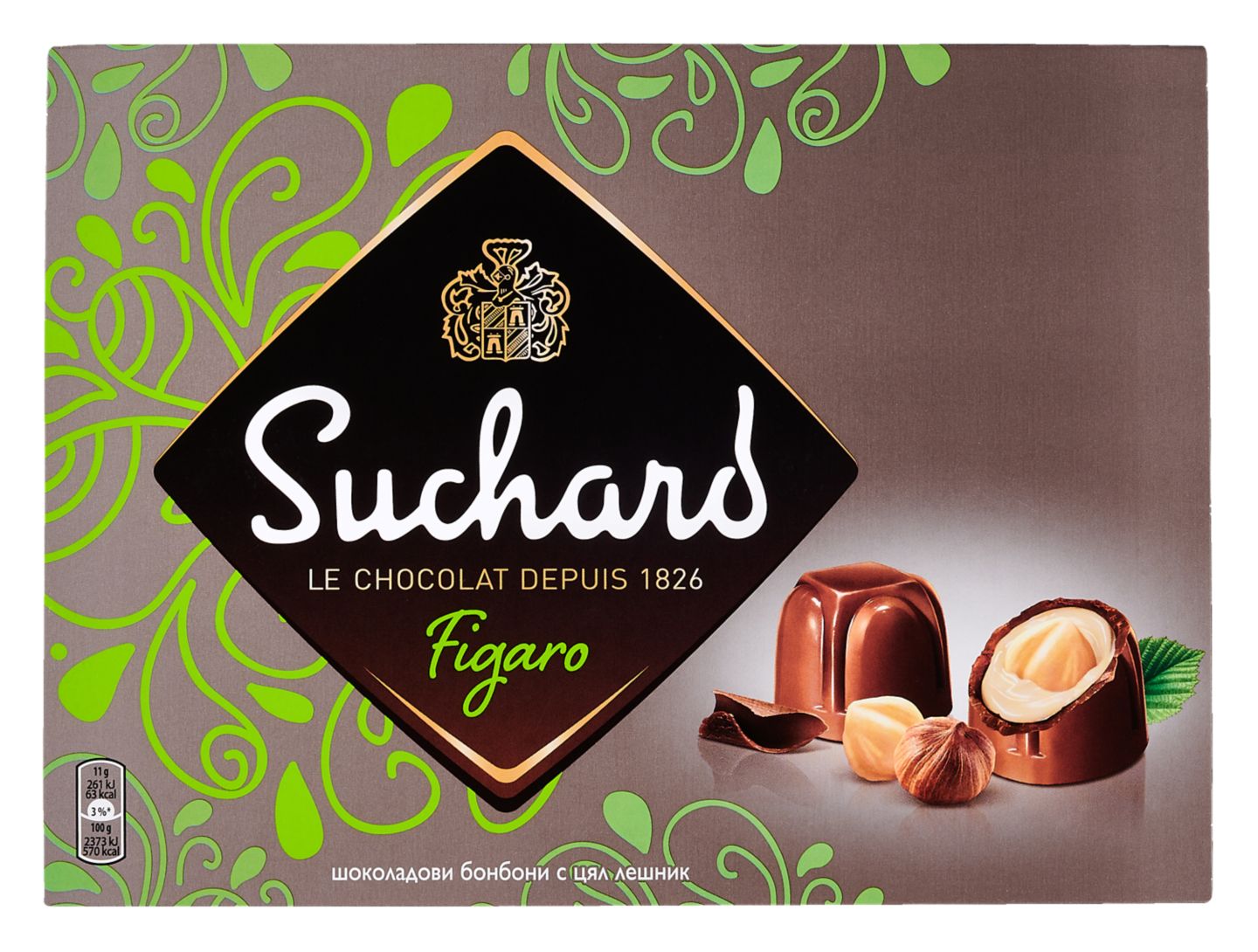 Изображение на Suchard Шоколадови бонбони
различни видове