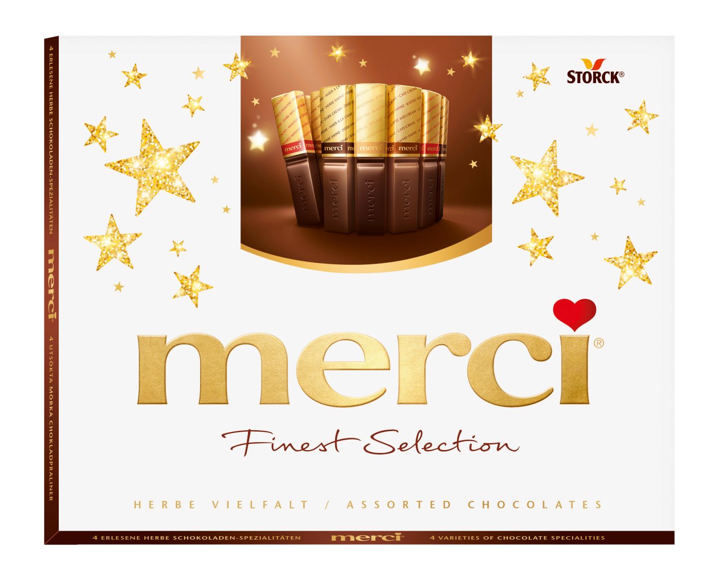 Изображение на MERCI Шоколадови бонбони
различни видове
