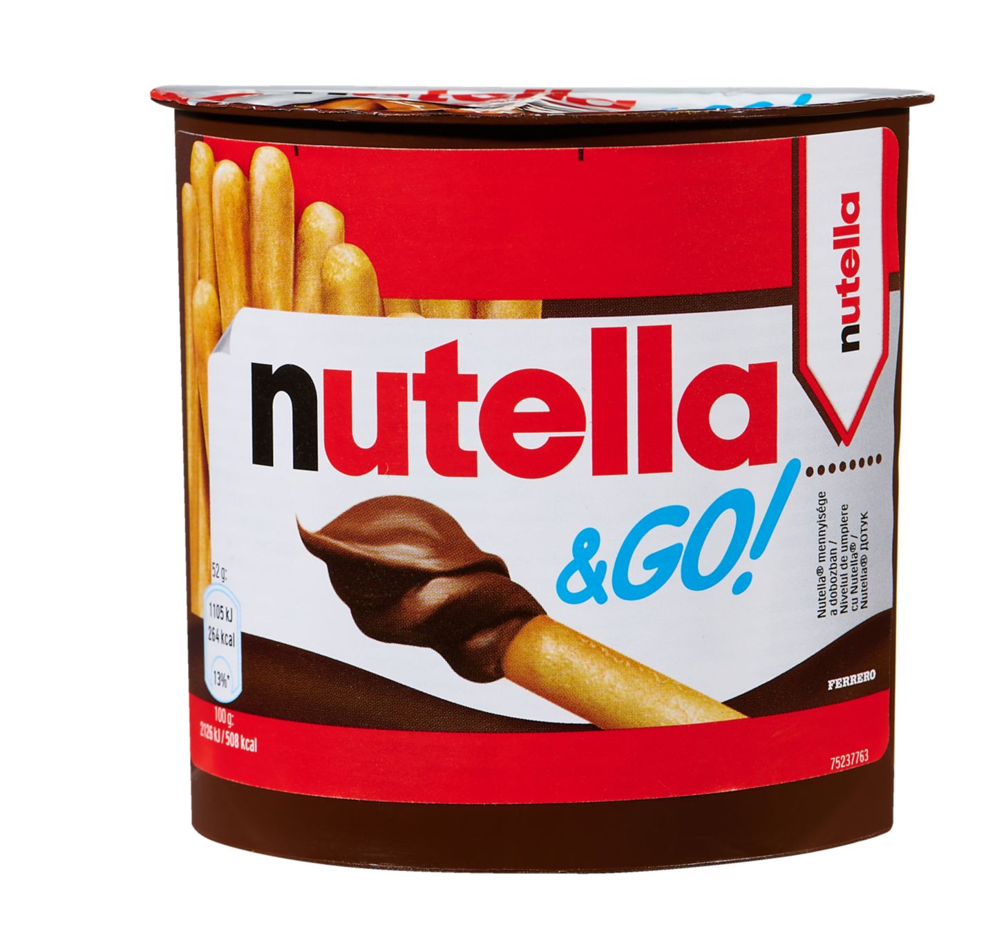 Изображение на Nutella&Go Пръчици с шоколад