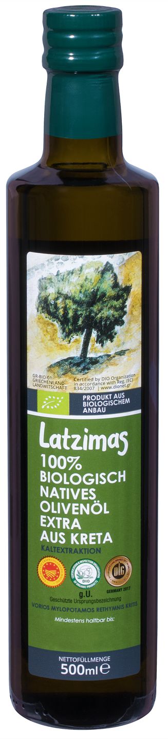 LATZIMAS Bio-Olivenöl DOP extra nativ