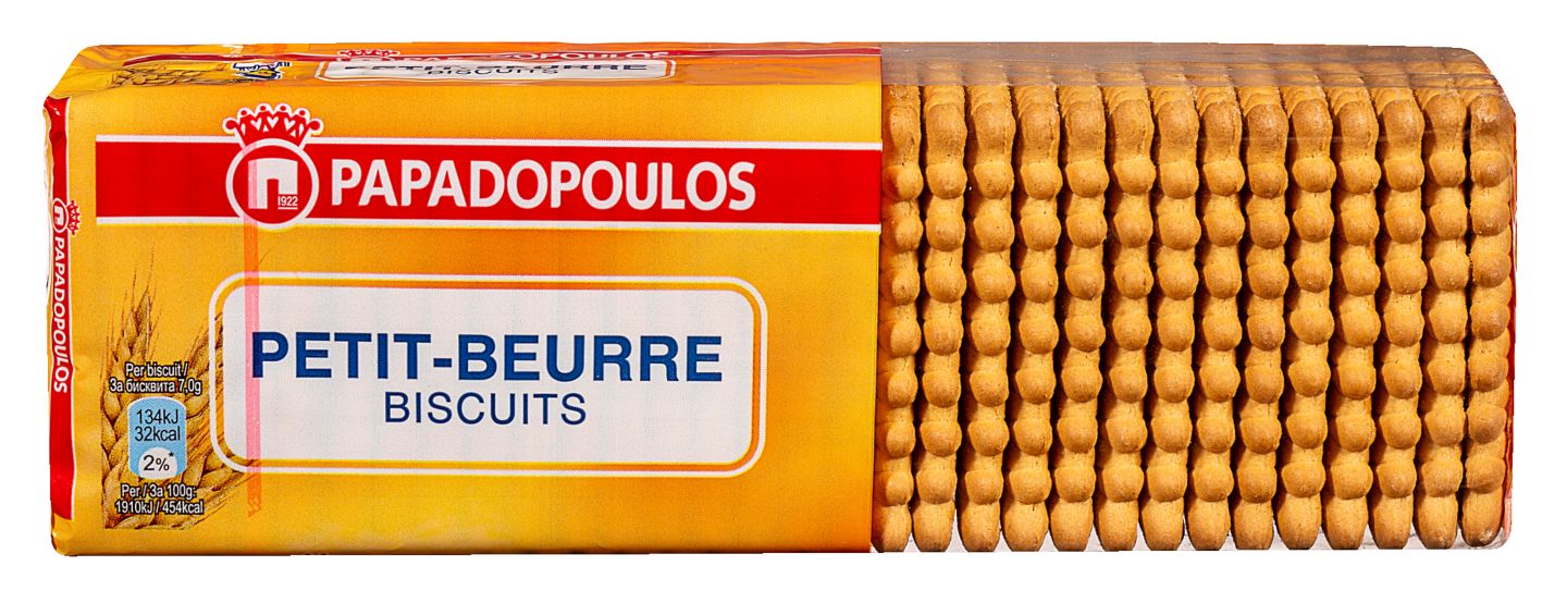 Изображение на Papadopoulos Бисквити Petit Beurre
избрани видове