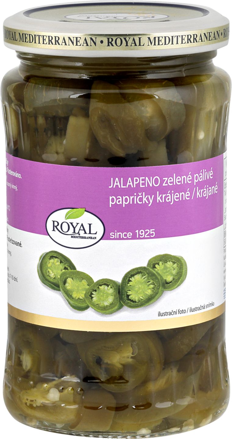 Royal Jalapeño papričky zelené