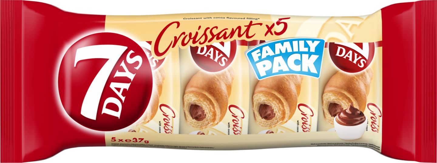 7Days Croissant kakao
family pack