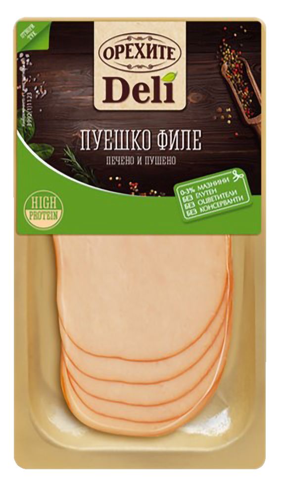 Изображение на Орехите Deli Пуешко филе
слайс
