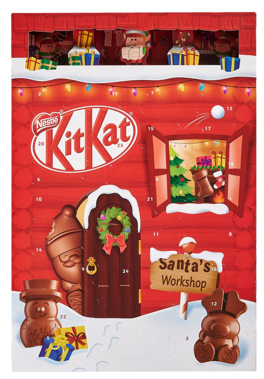 Изображение на Kit Kat Коледен календар