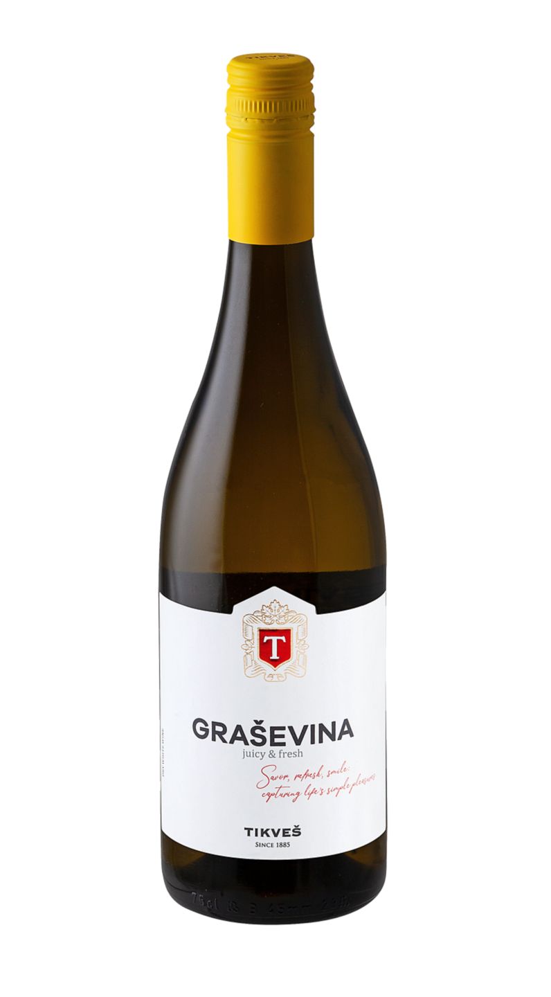 Tikveš Graševina
MPC 2.5.2025=5,32€