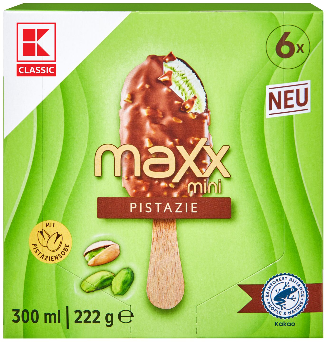K-CLASSIC Maxx-Stieleis Mini Pistazie