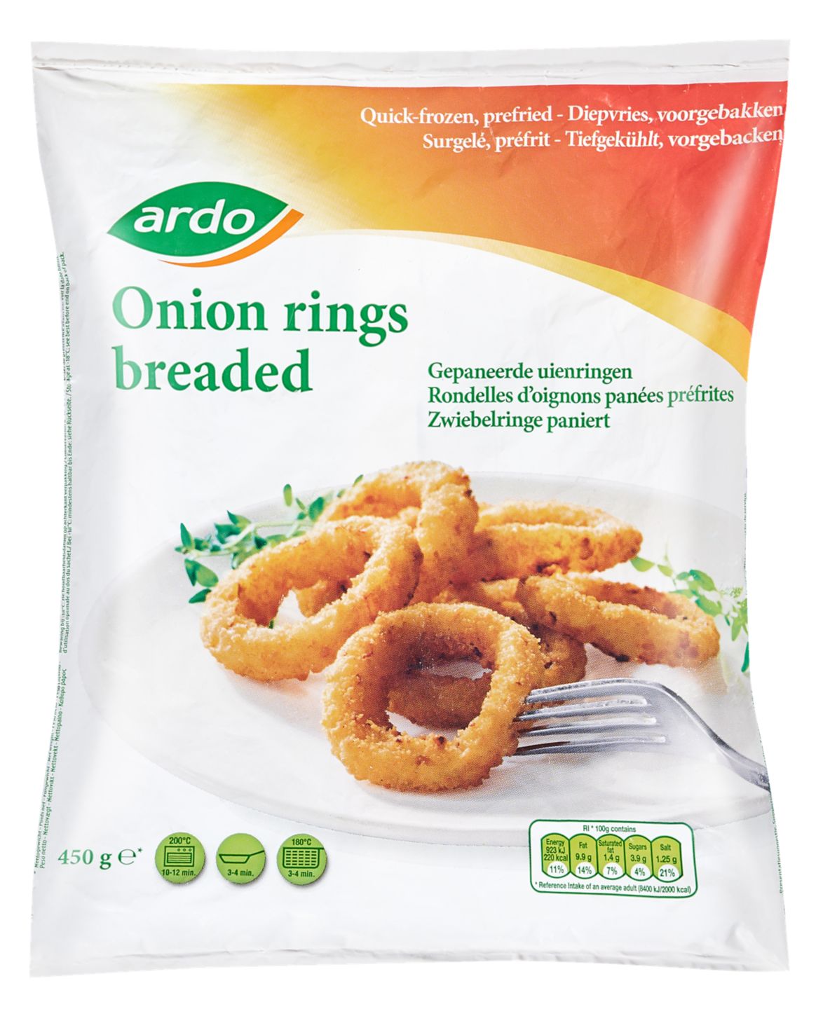 Изображение на Ardo Панирани лучени кръгчета
замразени