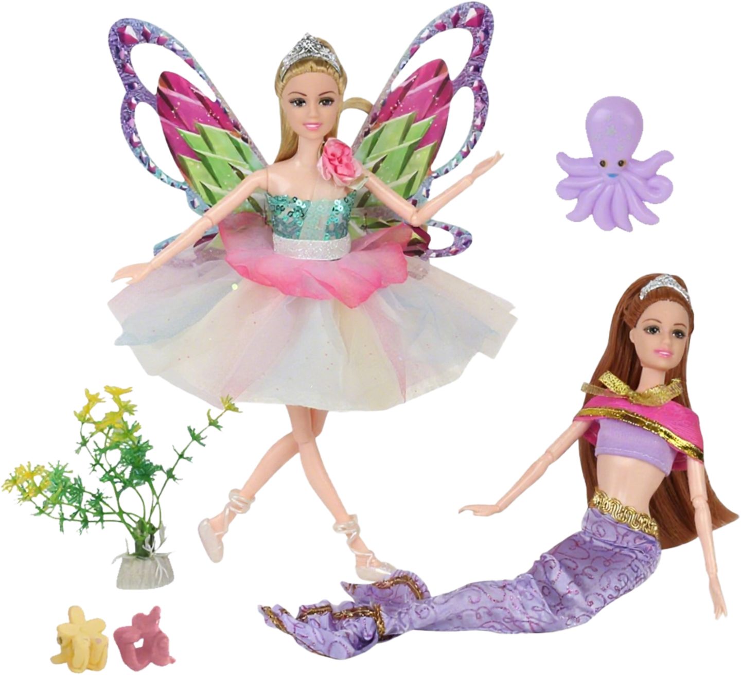 Víla a Morská panna 2v1 