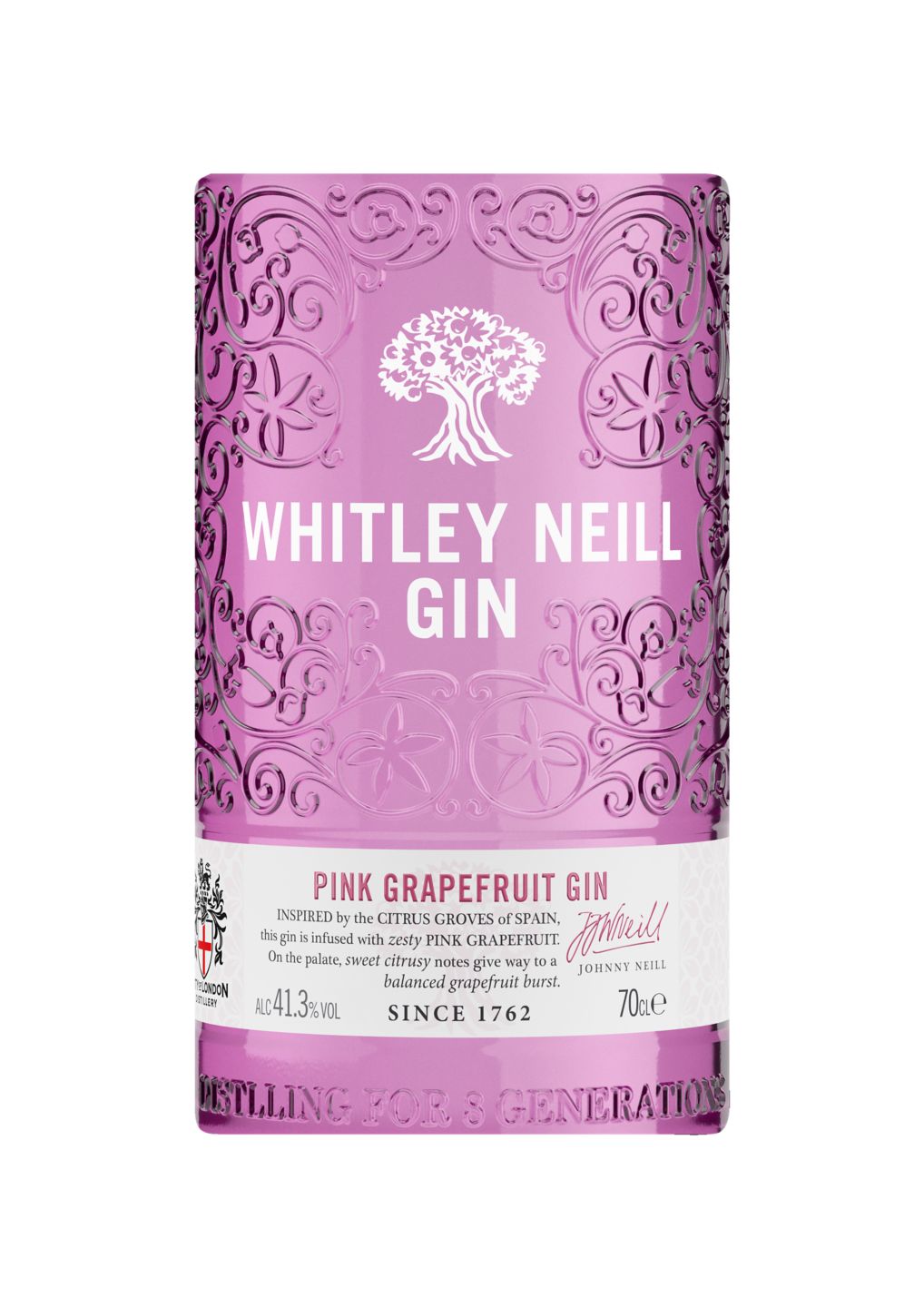 Изображение на Whitley Neill Джин розов грейпфрут
43% vol