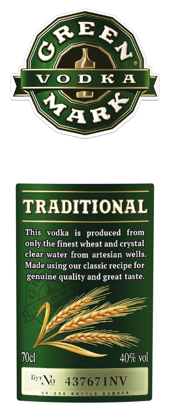 Изображение на GREEN MARK Водка Traditional
40% vol