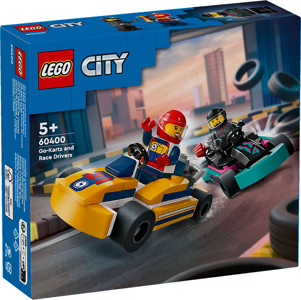 Zdjęcie oferty Lego City Gokarty i kierowcy 60400