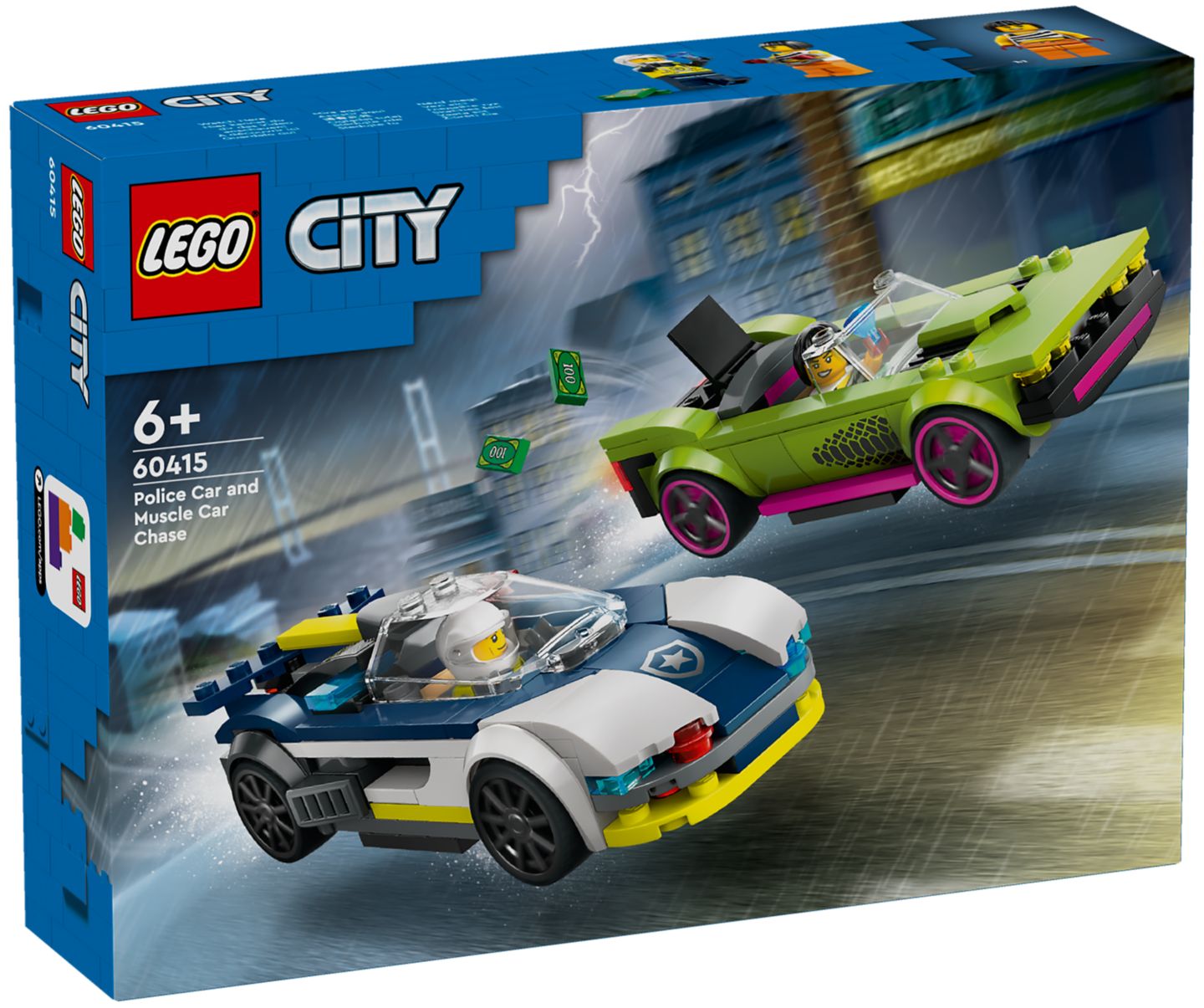 LEGO City Naháňačka policajného
auta a športiak