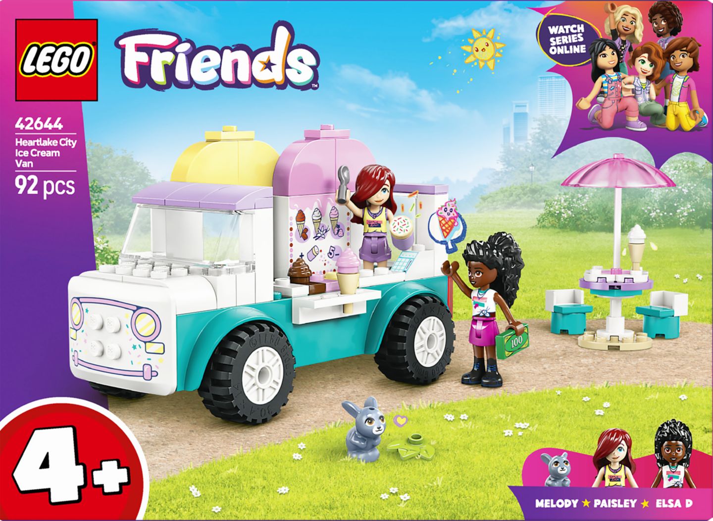 LEGO Friends Zmrzlinárske auto