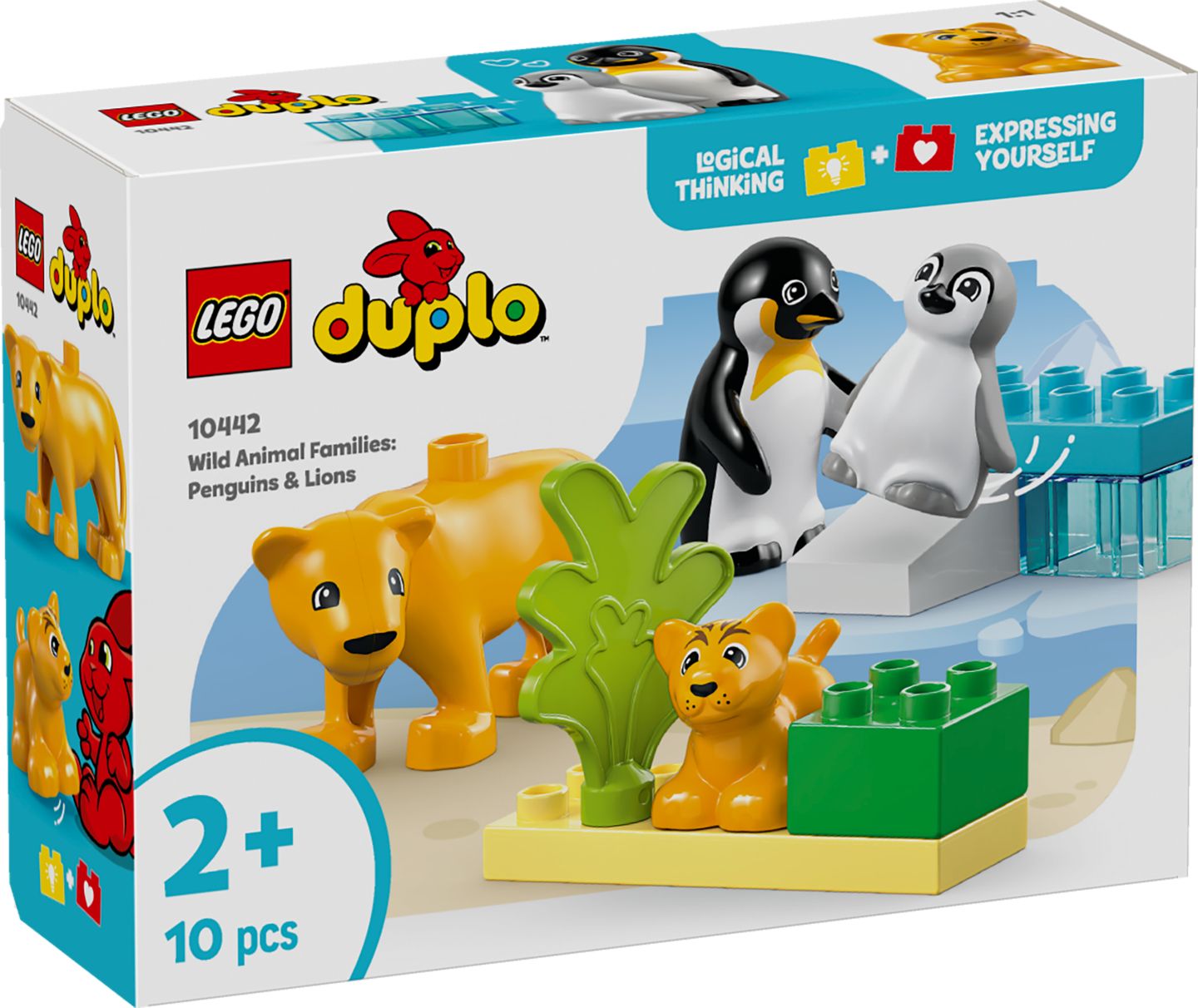 LEGO DUPLO »Pinguine und Löwen« Bau- und Spielset 10442