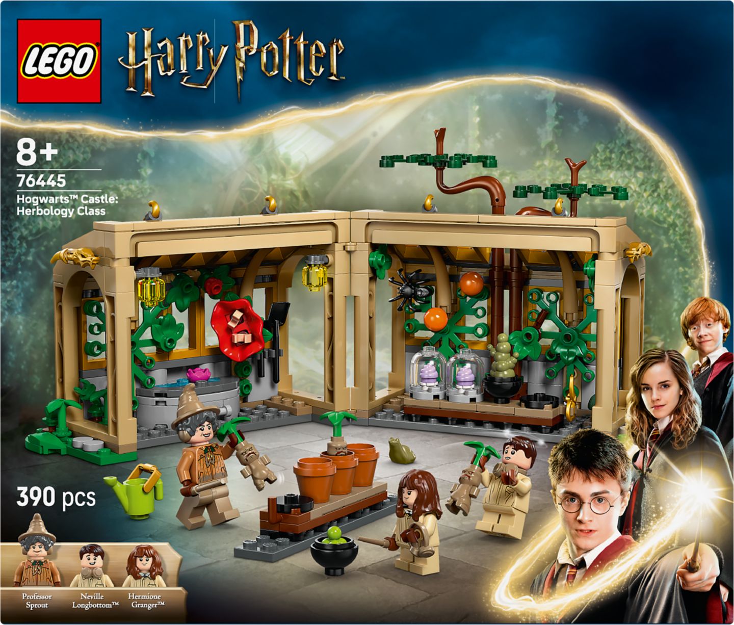 LEGO Bradavický hrad:
Hodina bylinkářství