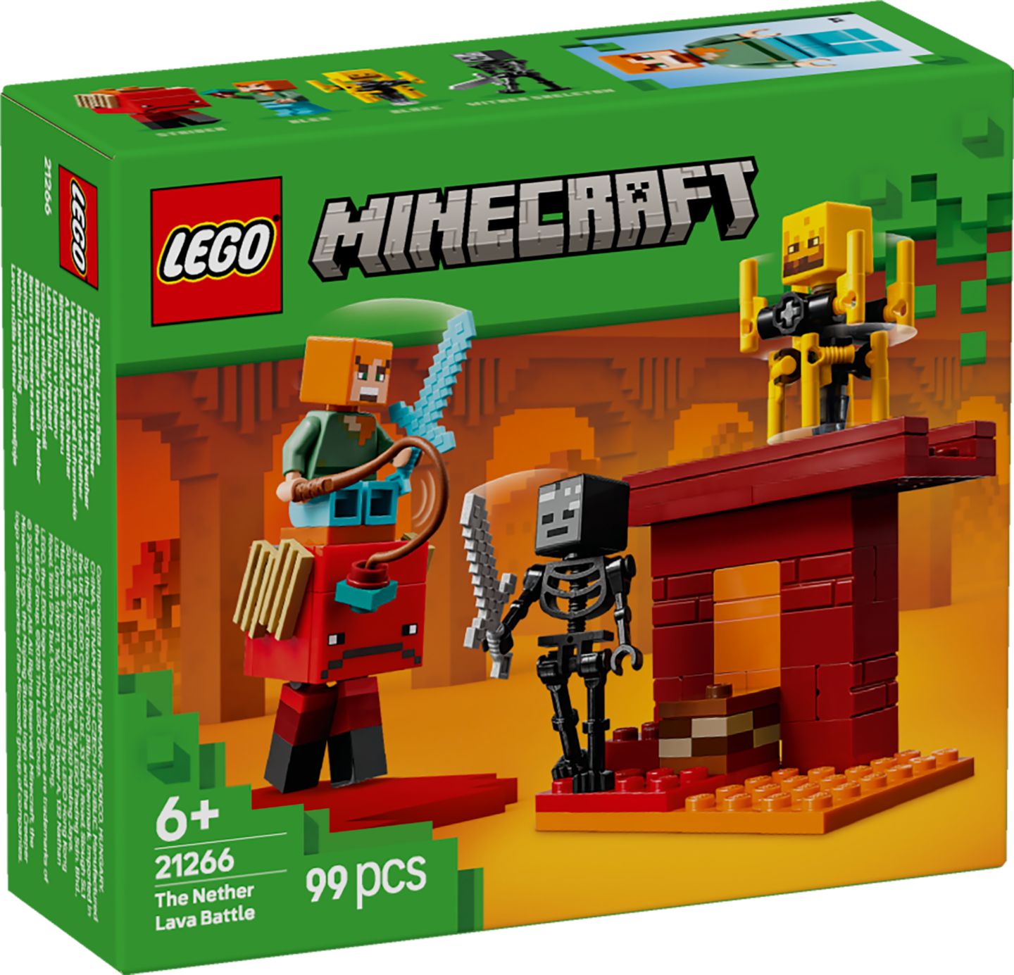 LEGO Lávová bitva v Netheru
21266