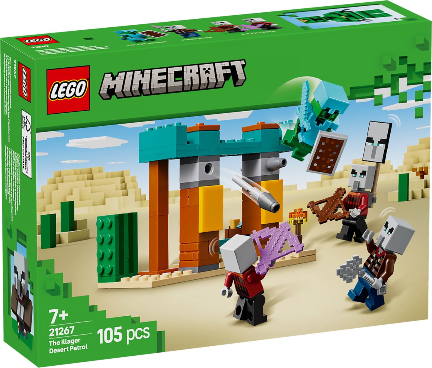 LEGO Minecraft Pouštní hlídka zákeřníků
21267
