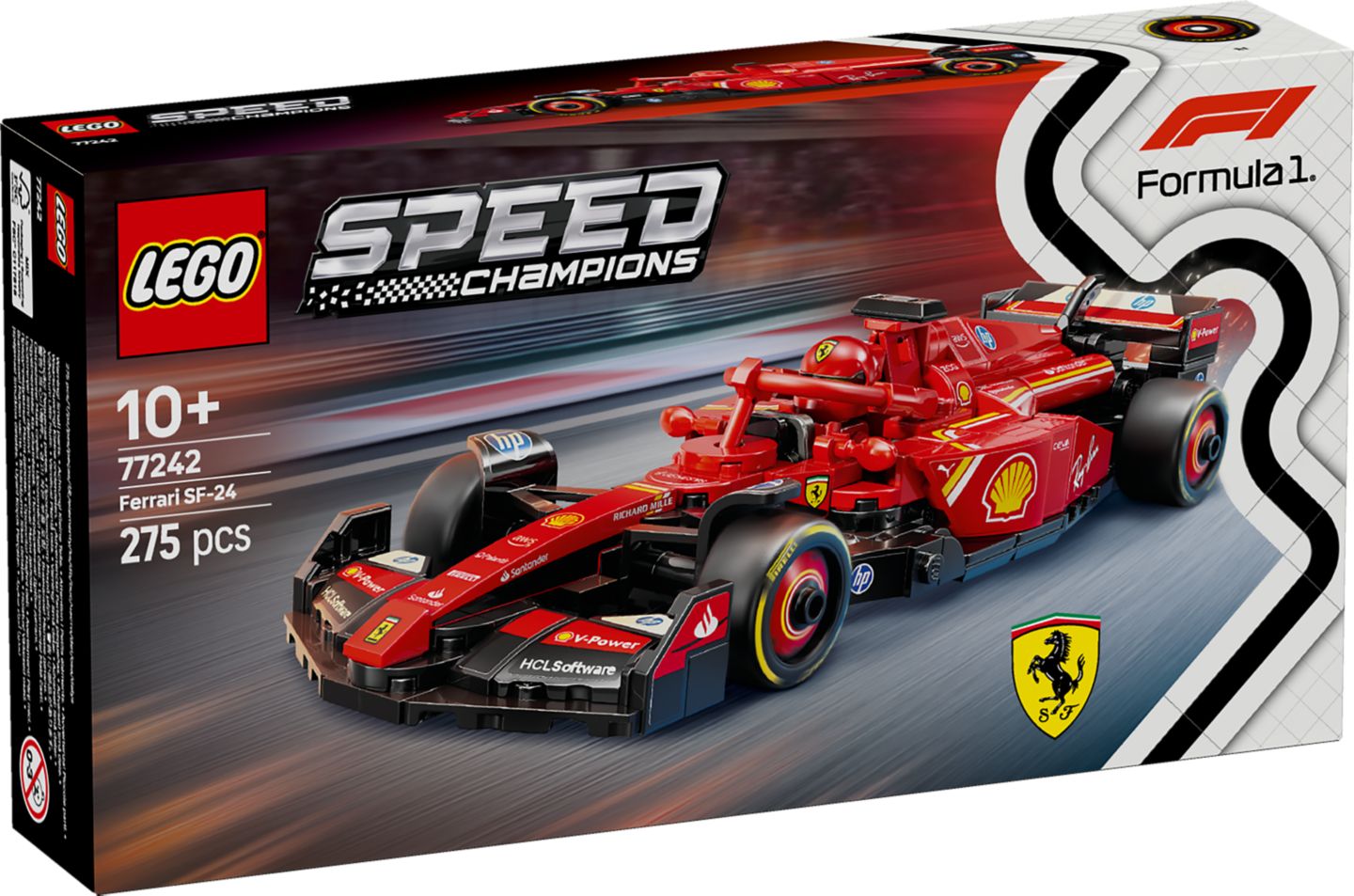 LEGO® Speed Champions Závodní auto Ferrari SF-24
F1® 77242
