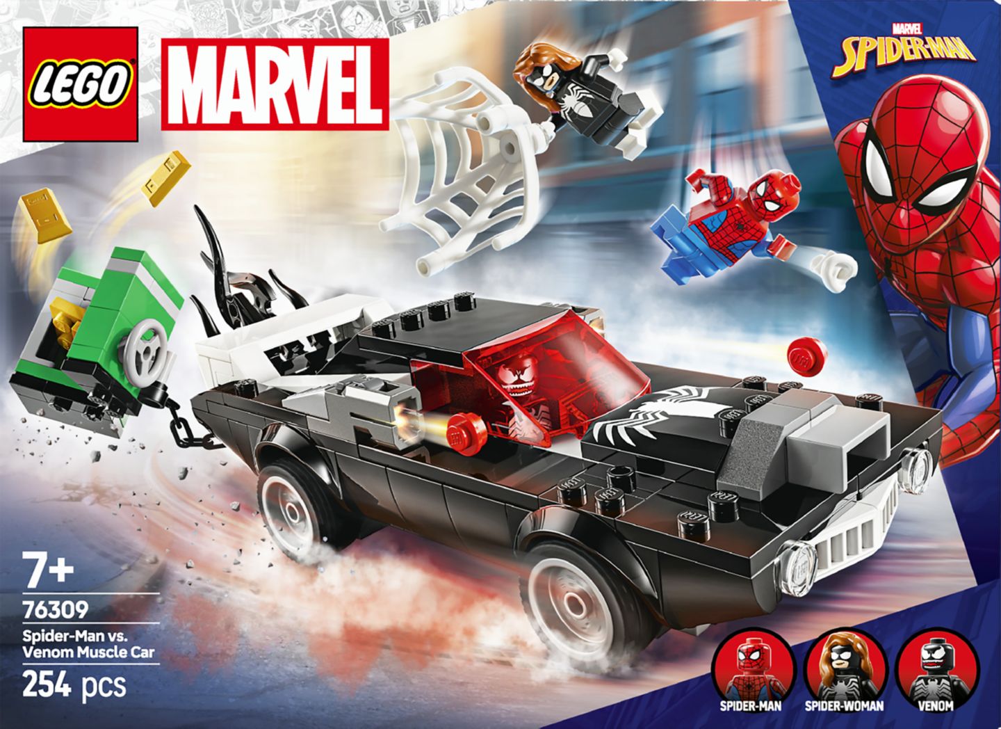 LEGO Marvel Spider-Man vs. Venomov
výkonný športiak