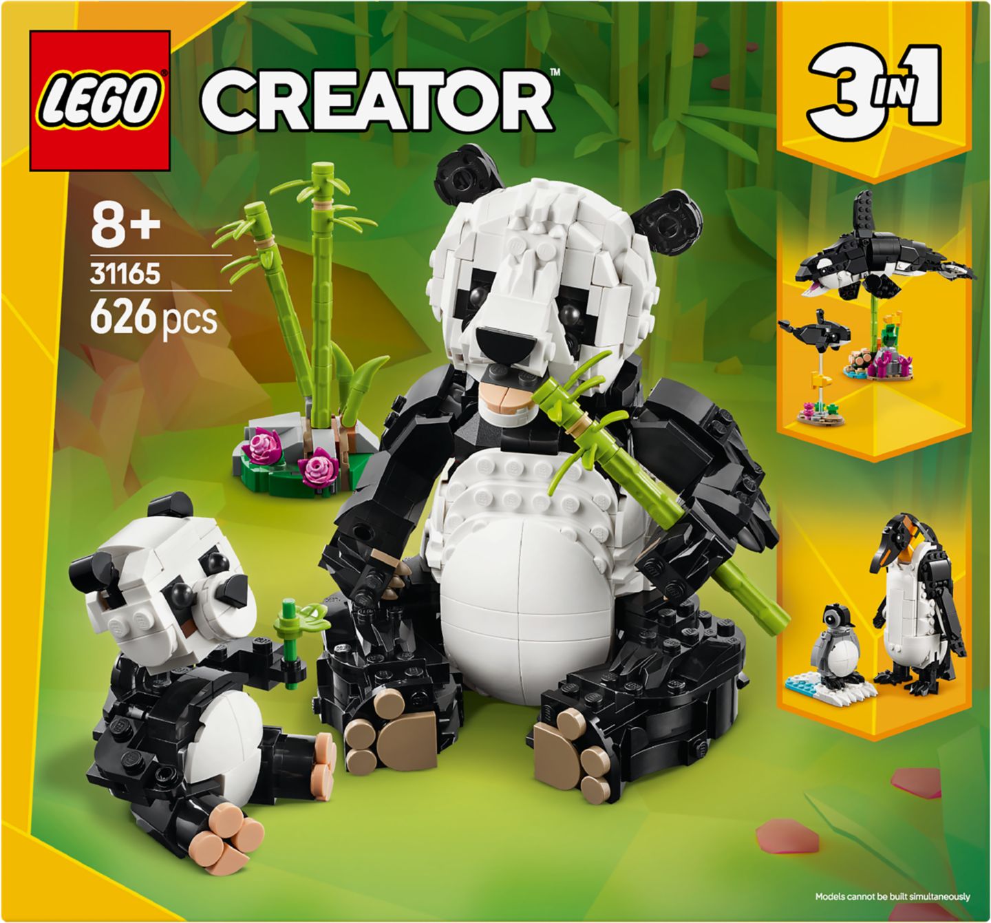 LEGO Divoká zvířata: Pandí
rodinka