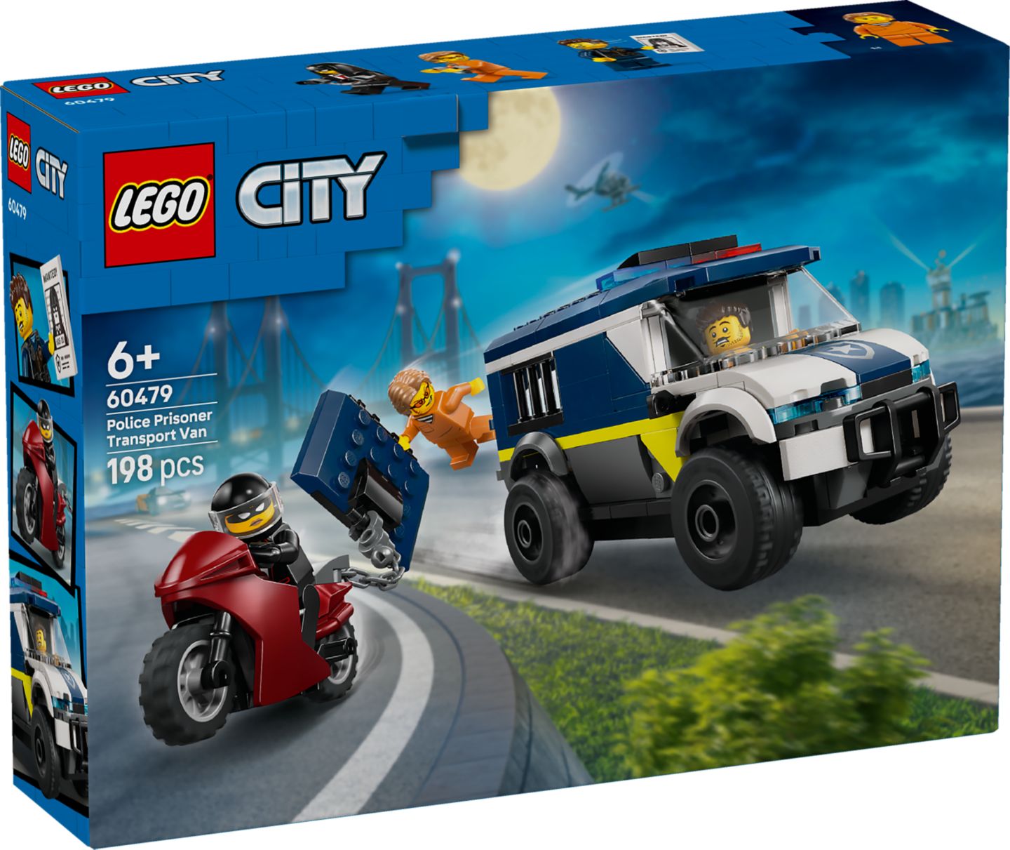 LEGO City Policajná dodávka
na prevoz väzňov