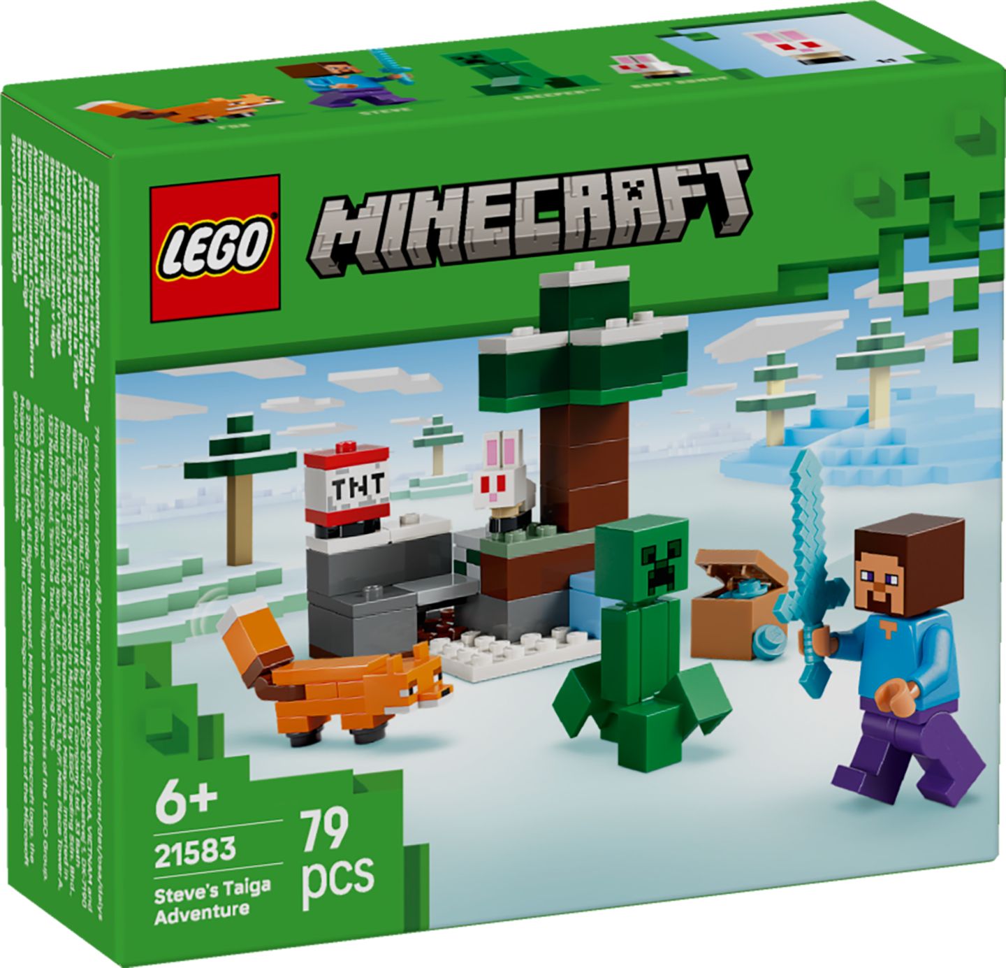 Lego Minecraft Steveova pustolovina