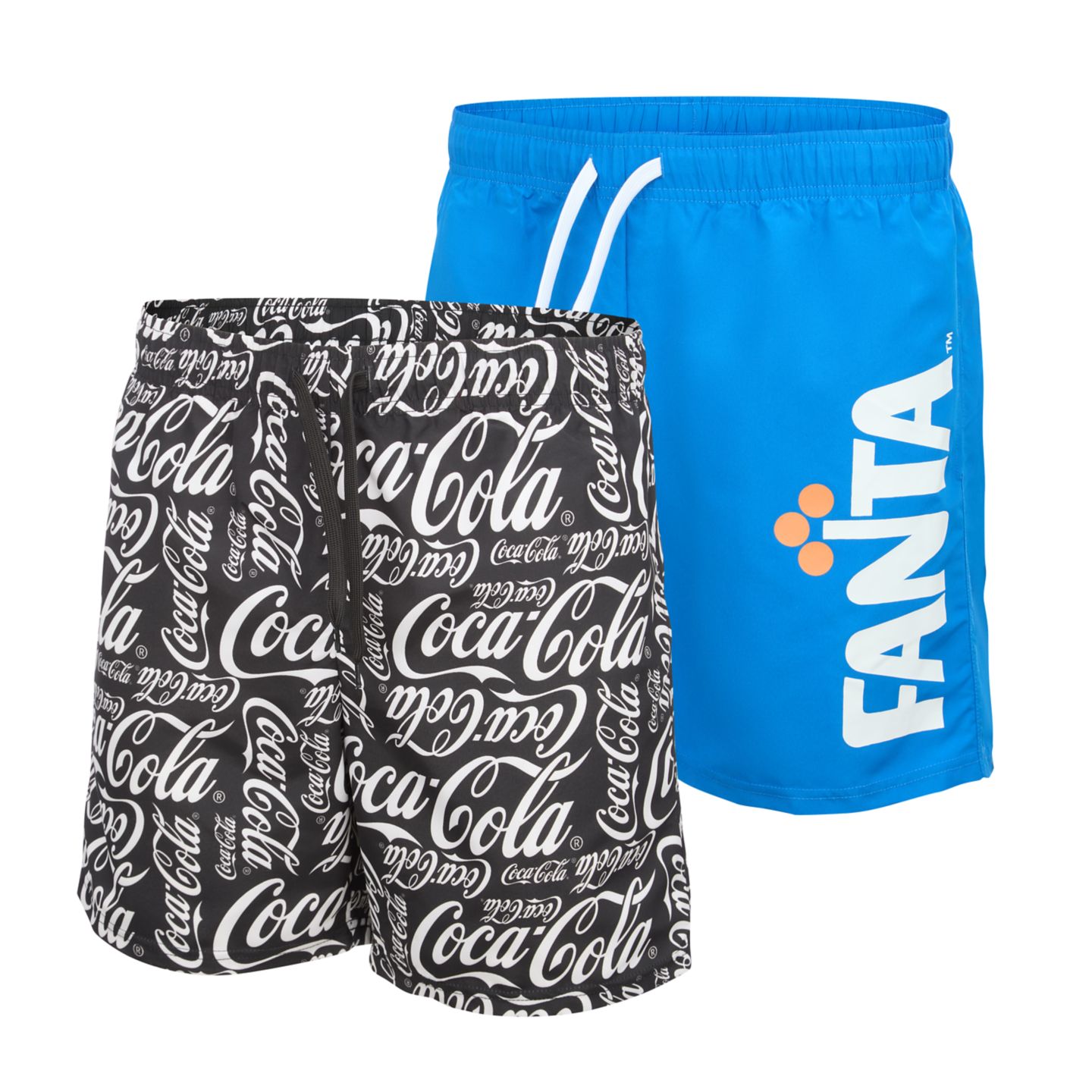 Herren-Badeshorts »Coca Cola/Mezzo Mix/Fanta«