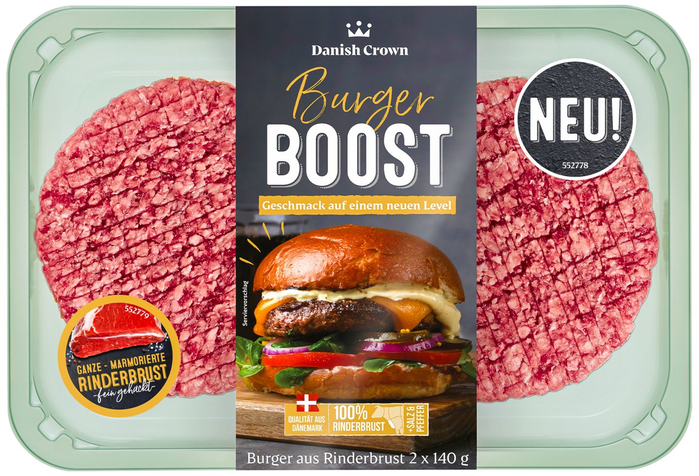 DANISH CROWN Burger Boost