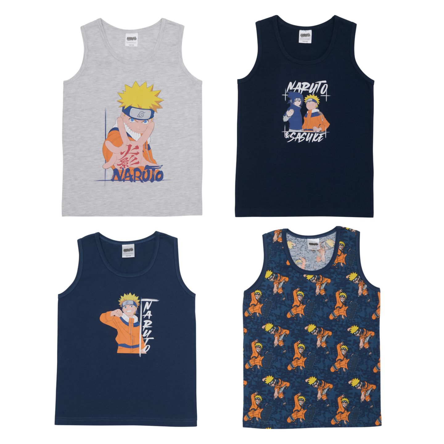 Kinder-Unterhemden »Naruto«