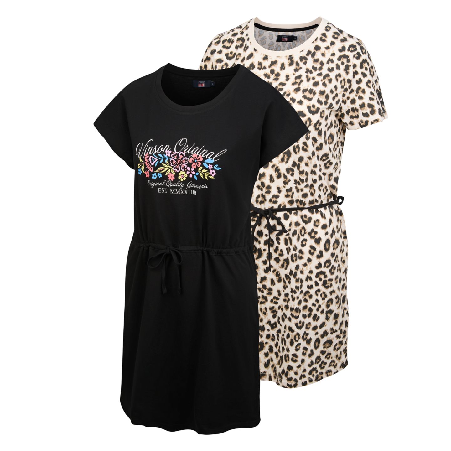 VINSON Damen-T-Shirtkleid 