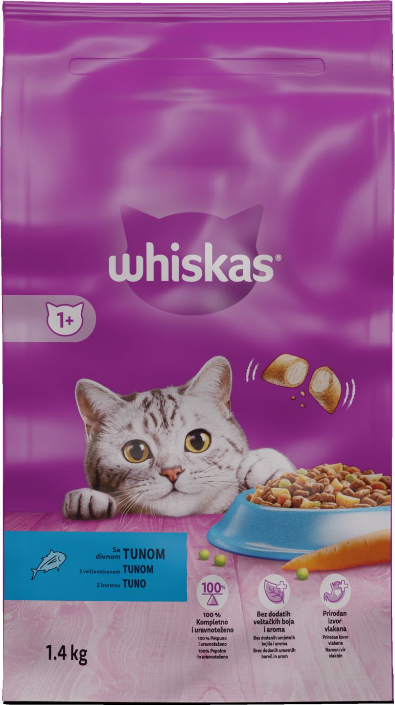 Изображение на Whiskas Суха храна за котки
различни видове