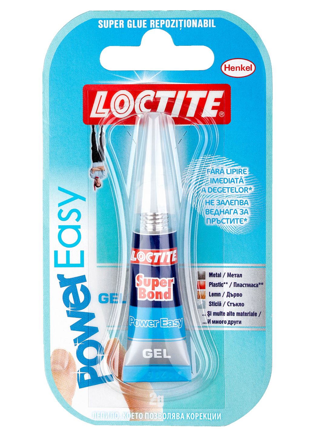 Изображение на Loctite Секундно лепило Power Easy