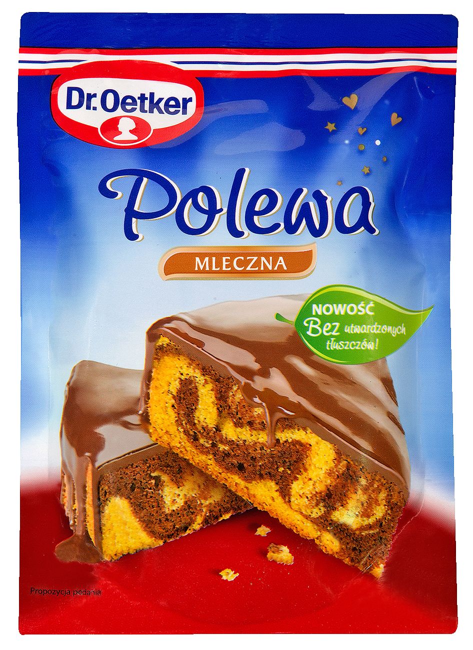 Dr. Oetker Polewa różne rodzaje