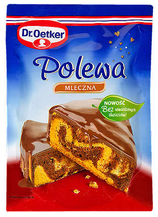 Dr. Oetker Polewa różne rodzaje