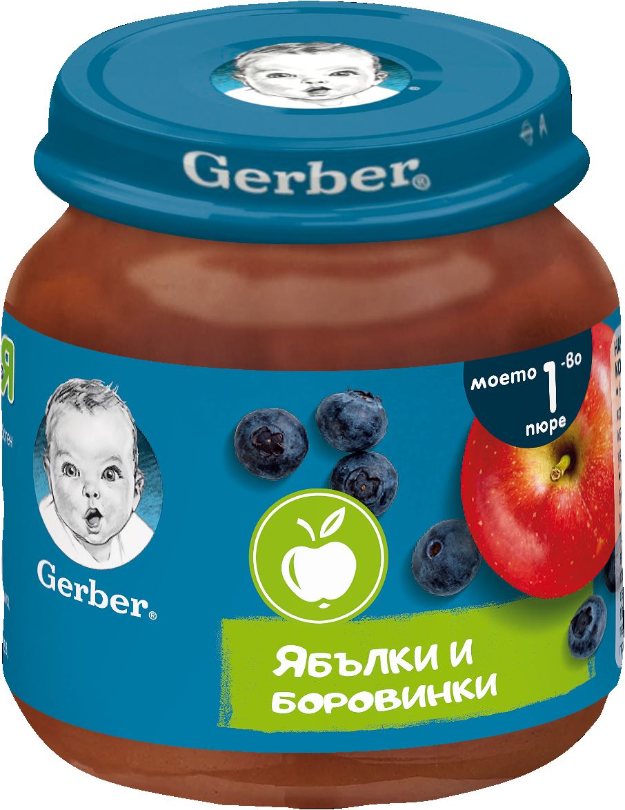 Изображение на Gerber Плодово пюре
различни видове